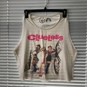 Clueless cut off tee